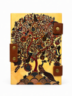 PINN KALAMKARI LEATHER PRINTED L NBK