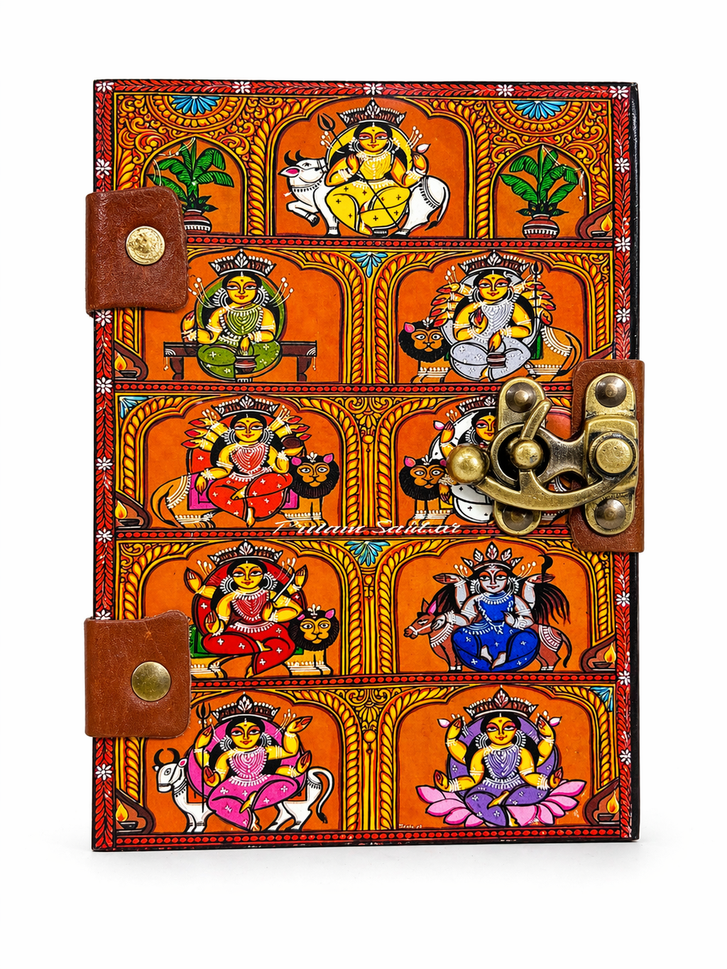 PINN PATTACHITRA LEATHER PRINTED L NBK