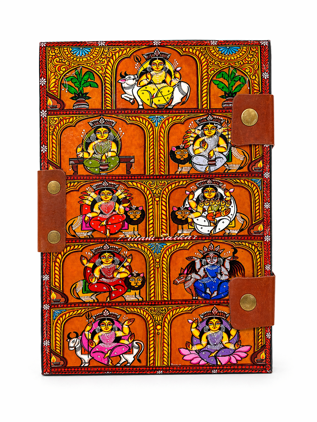 PINN PATTACHITRA LEATHER PRINTED L NBK