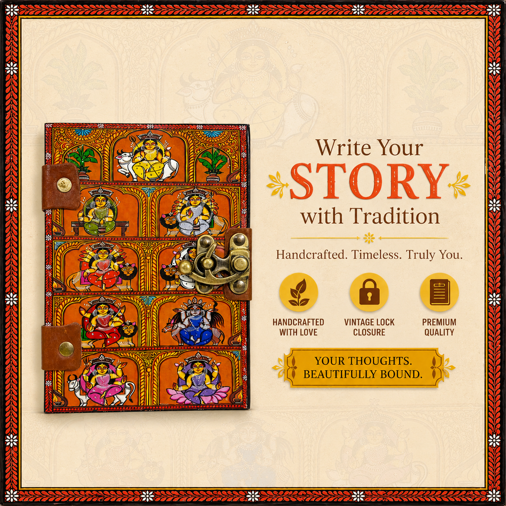 PINN PATTACHITRA LEATHER PRINTED L NBK