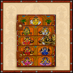 PINN PATTACHITRA LEATHER PRINTED L NBK