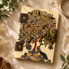 PINN KALAMKARI LEATHER PRINTED L NBK