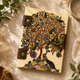 PINN KALAMKARI LEATHER PRINTED L NBK