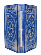 Blue Compass Leather Journal