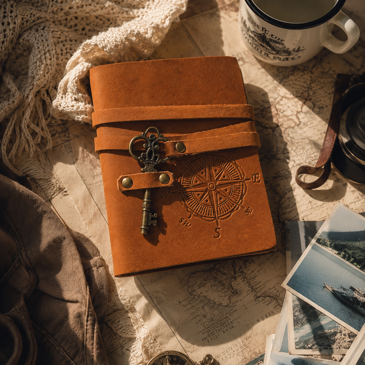 PINN COMPASS WITH KEY