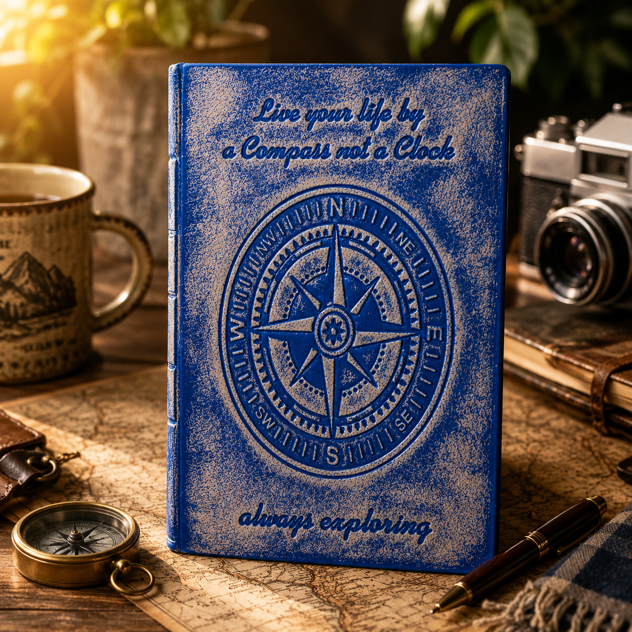 PINN BLUE COMPASS B NBK